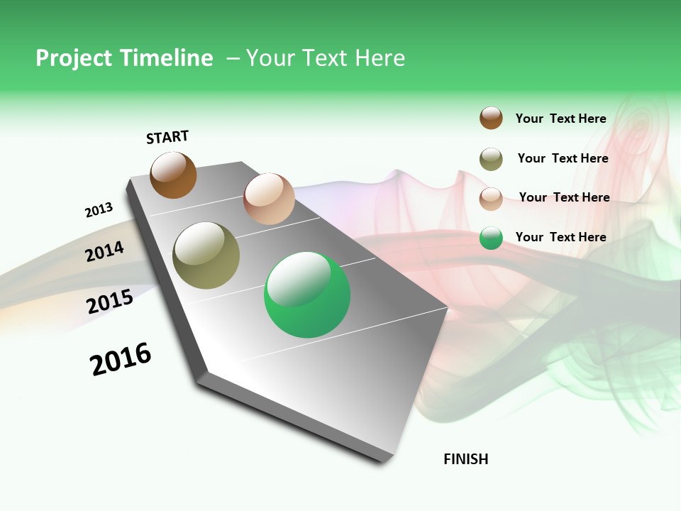 Color Pattern Background PowerPoint Template