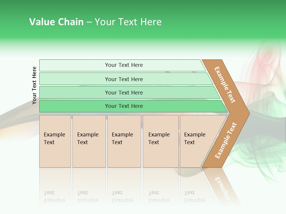 Color Pattern Background PowerPoint Template
