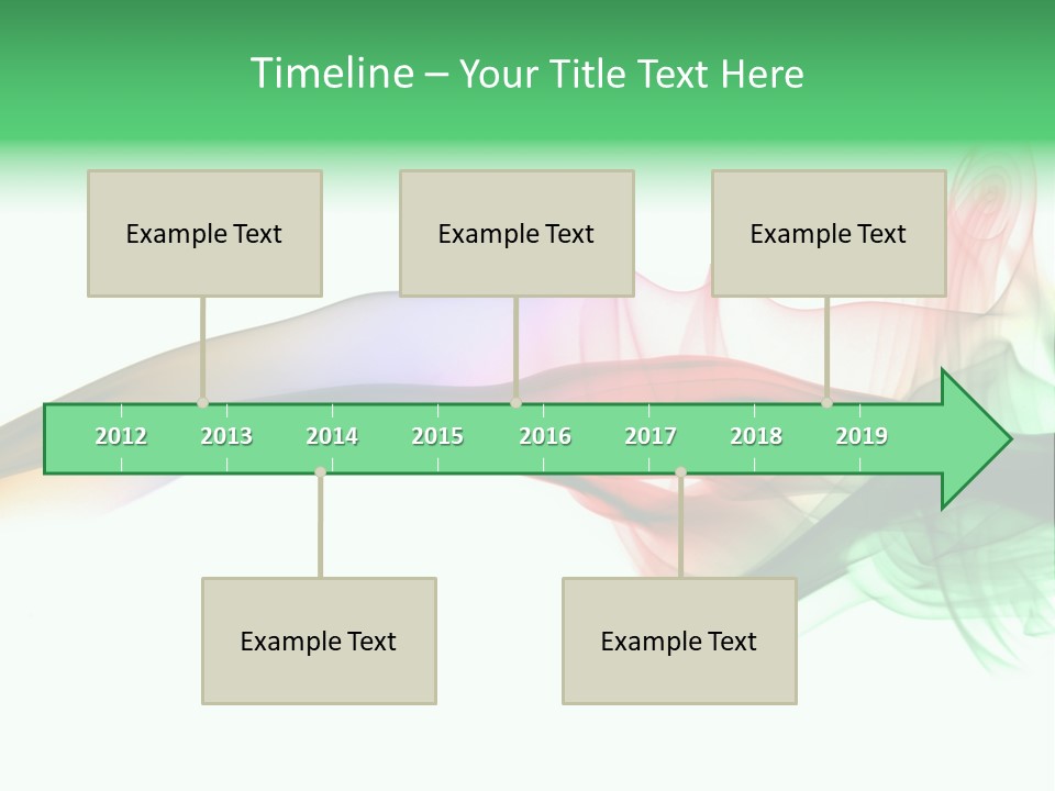 Color Pattern Background PowerPoint Template