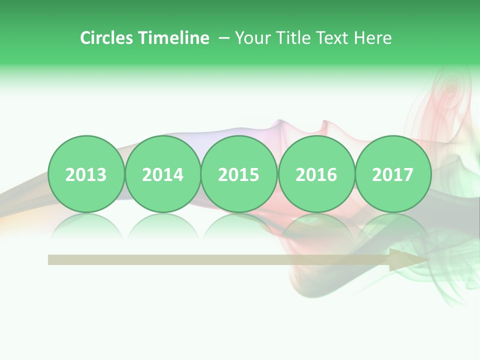 Color Pattern Background PowerPoint Template