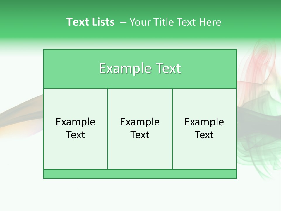 Color Pattern Background PowerPoint Template
