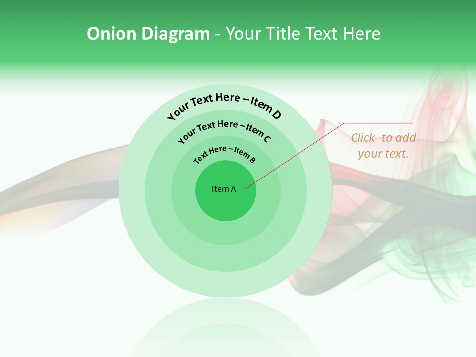 Color Pattern Background PowerPoint Template