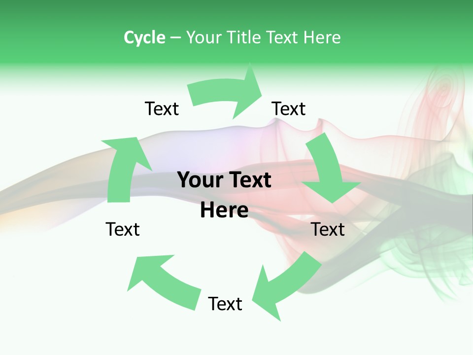 Color Pattern Background PowerPoint Template