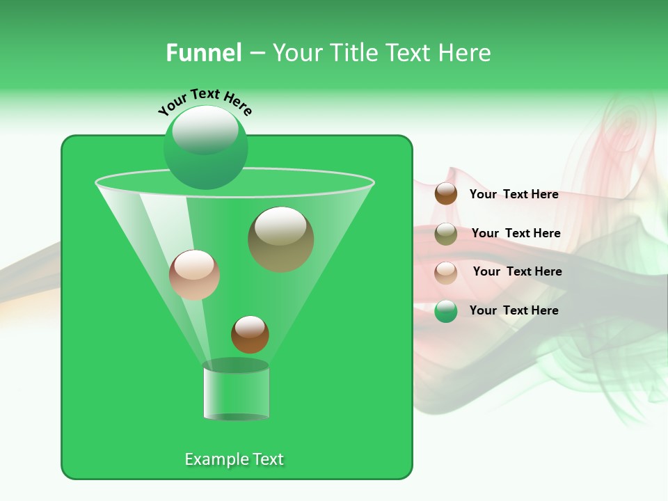 Color Pattern Background PowerPoint Template