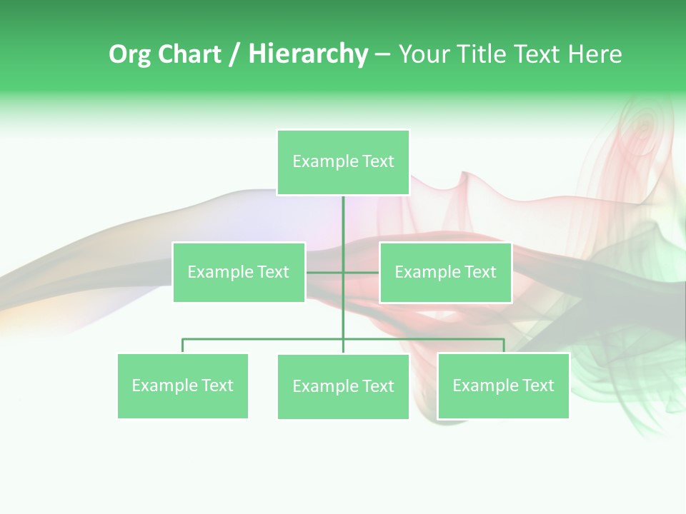 Color Pattern Background PowerPoint Template