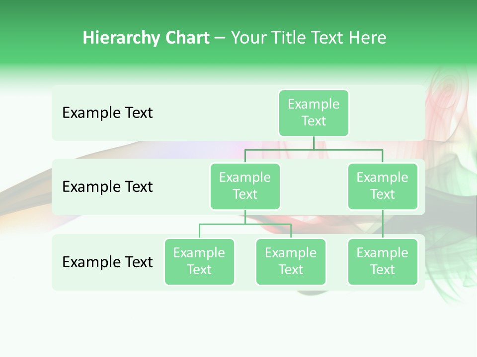 Color Pattern Background PowerPoint Template