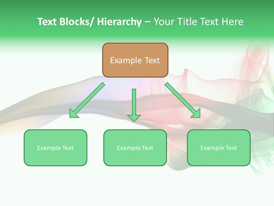 Color Pattern Background PowerPoint Template