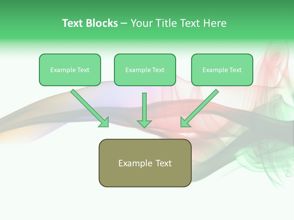 Color Pattern Background PowerPoint Template
