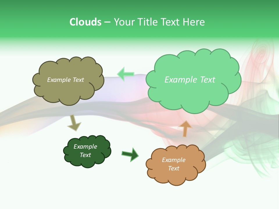 Color Pattern Background PowerPoint Template