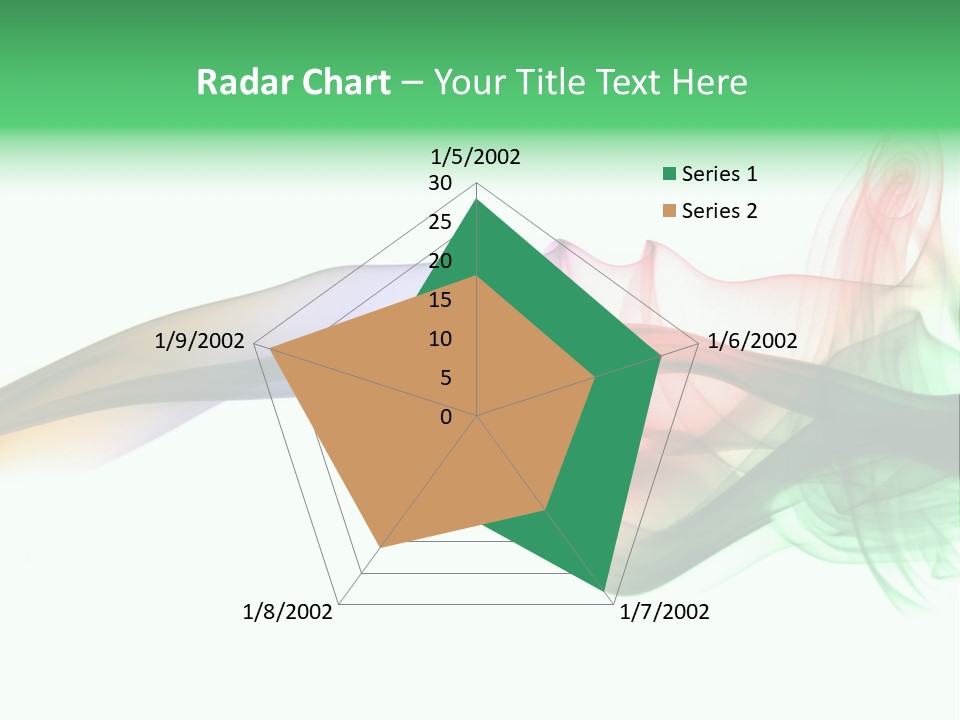 Color Pattern Background PowerPoint Template