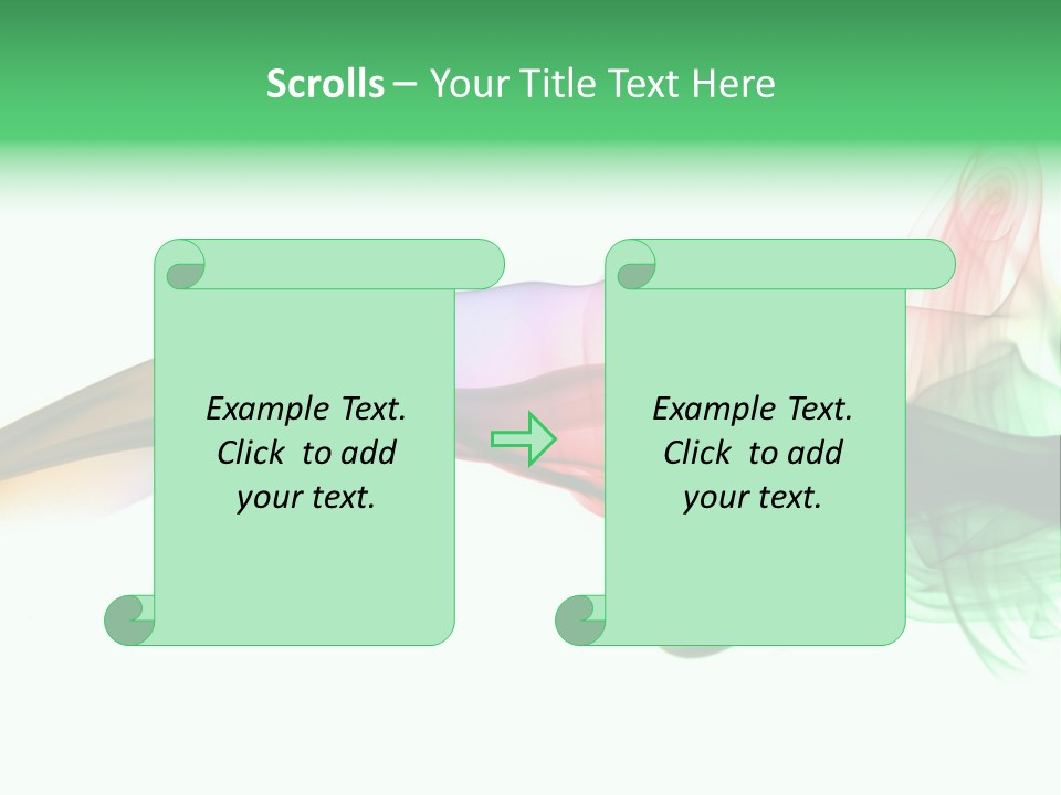 Color Pattern Background PowerPoint Template
