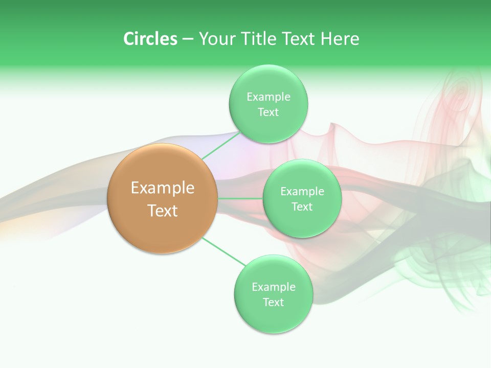 Color Pattern Background PowerPoint Template