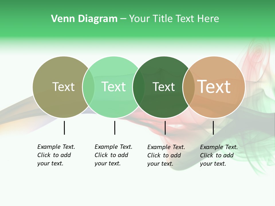 Color Pattern Background PowerPoint Template