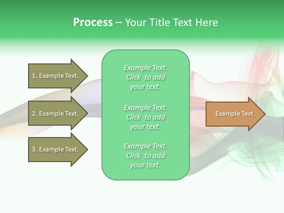 Color Pattern Background PowerPoint Template