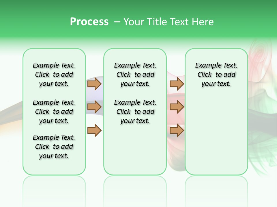 Color Pattern Background PowerPoint Template