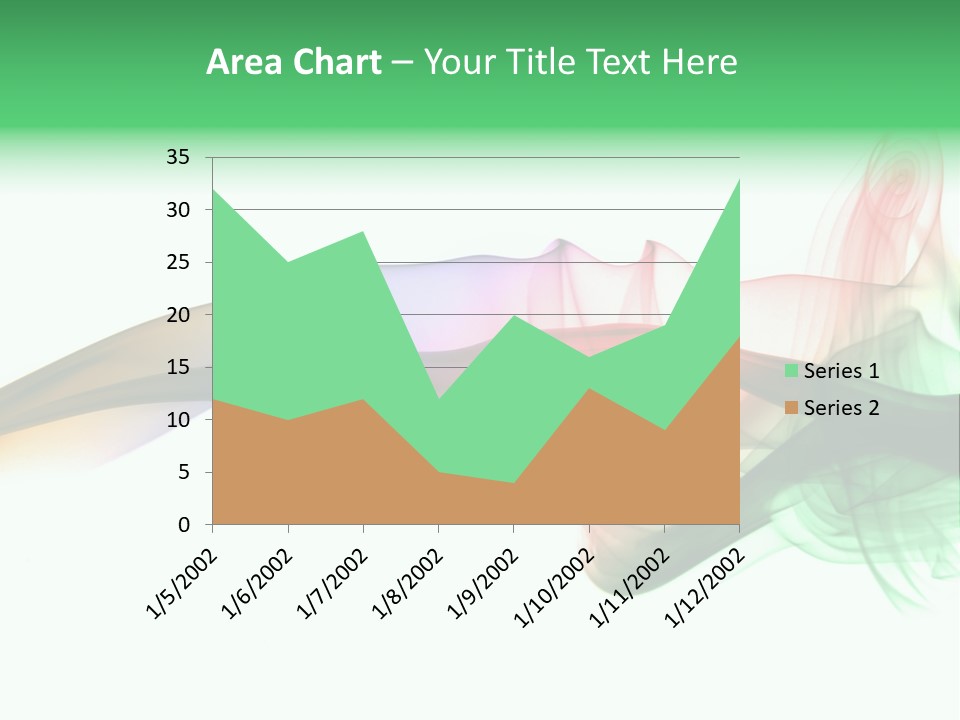 Color Pattern Background PowerPoint Template