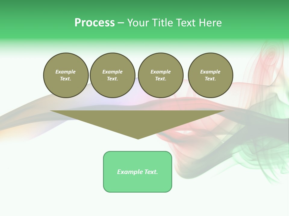 Color Pattern Background PowerPoint Template
