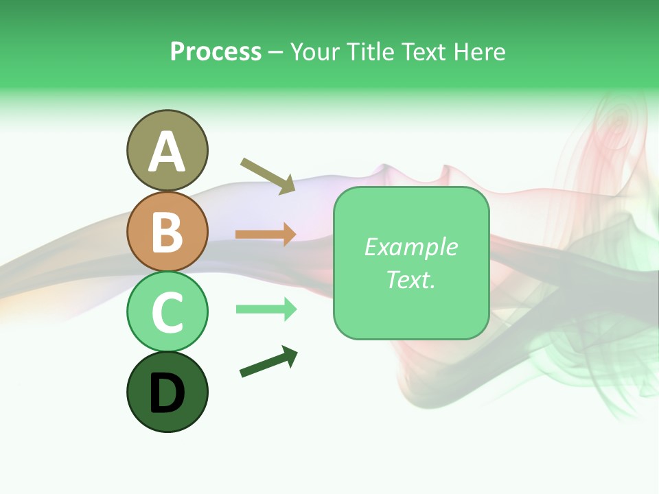 Color Pattern Background PowerPoint Template