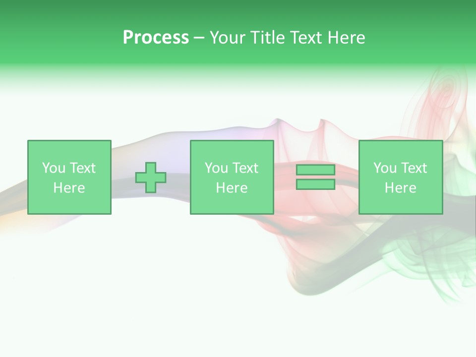 Color Pattern Background PowerPoint Template