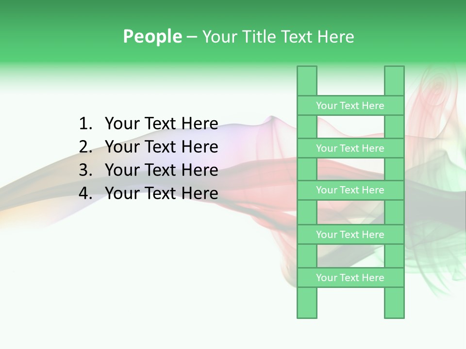 Color Pattern Background PowerPoint Template