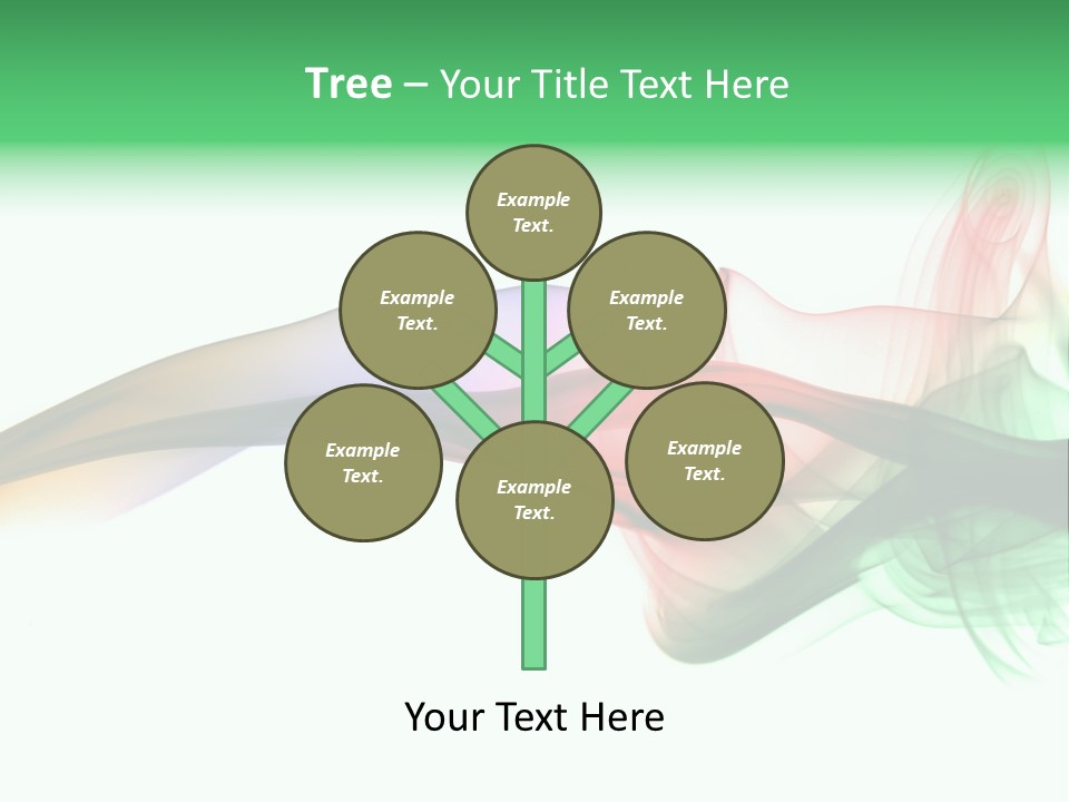 Color Pattern Background PowerPoint Template