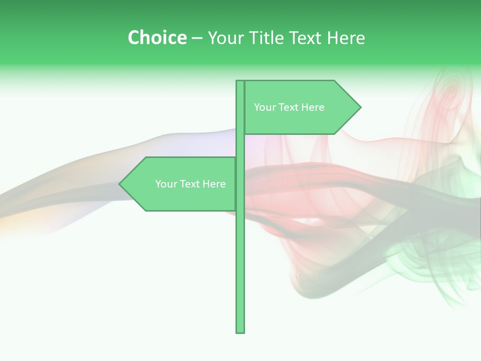 Color Pattern Background PowerPoint Template