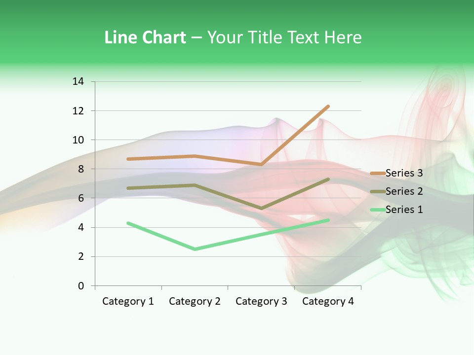 Color Pattern Background PowerPoint Template