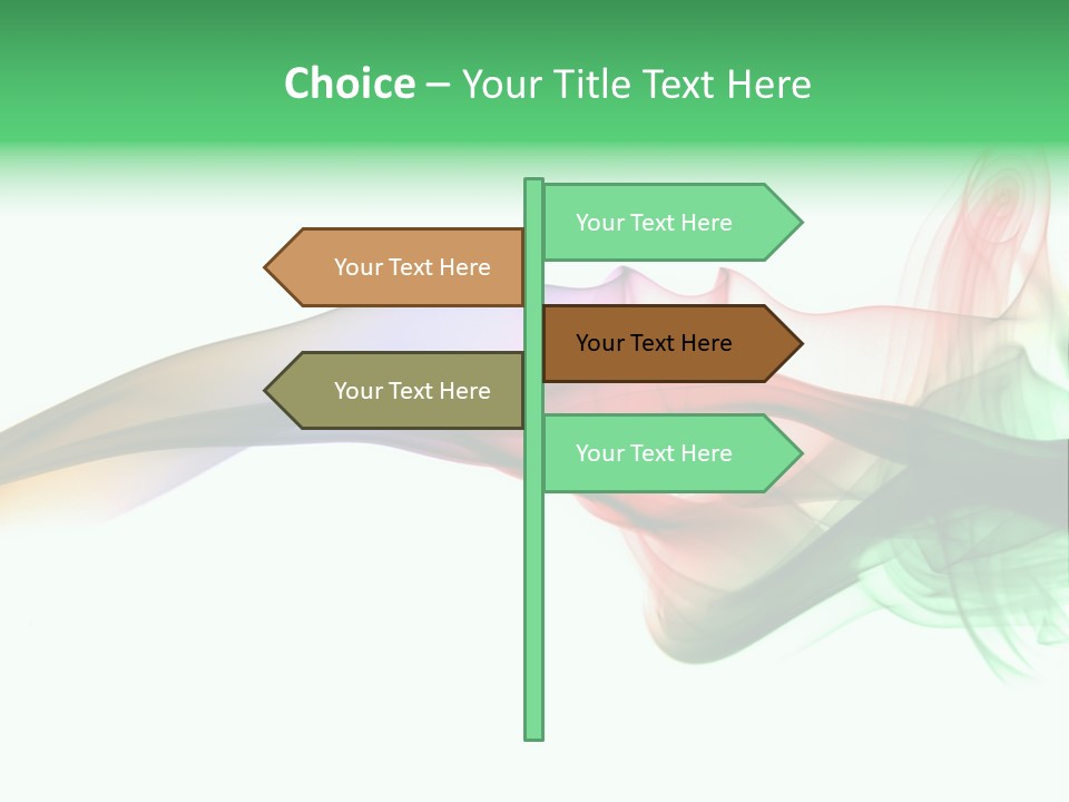 Color Pattern Background PowerPoint Template
