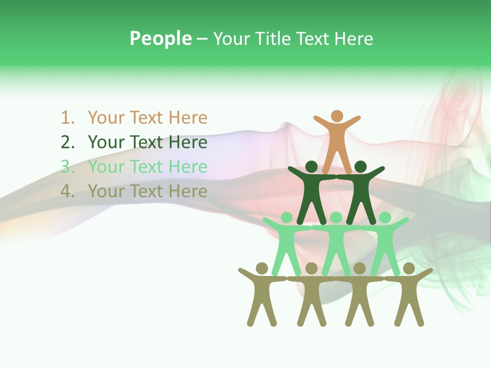 Color Pattern Background PowerPoint Template