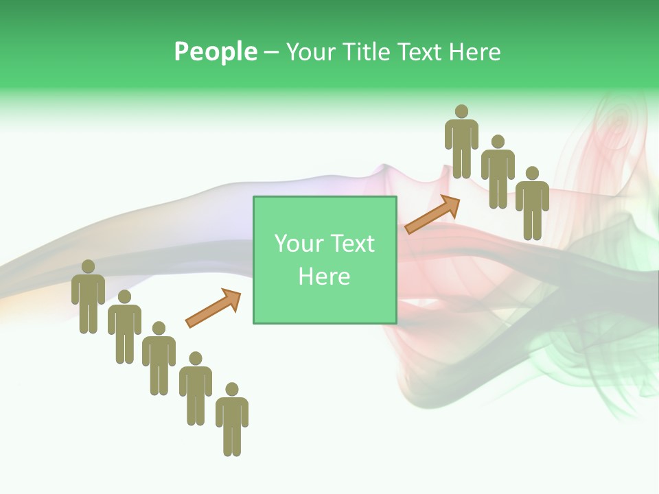 Color Pattern Background PowerPoint Template