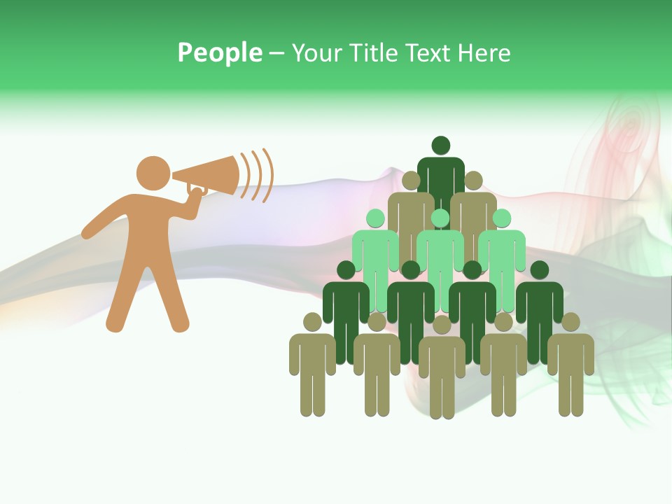 Color Pattern Background PowerPoint Template