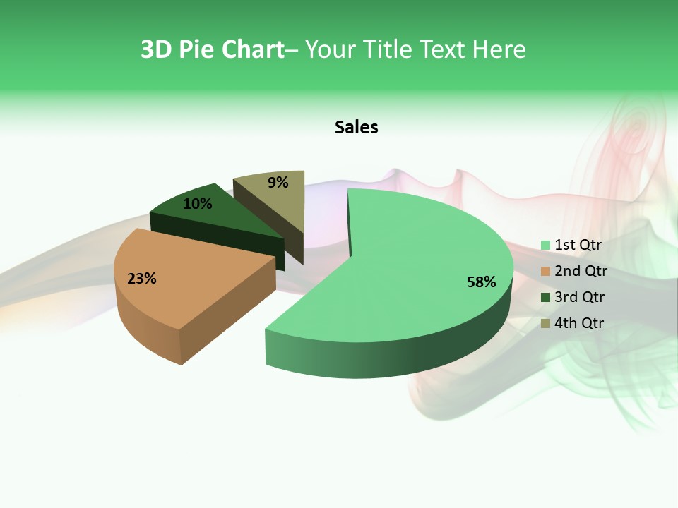 Color Pattern Background PowerPoint Template