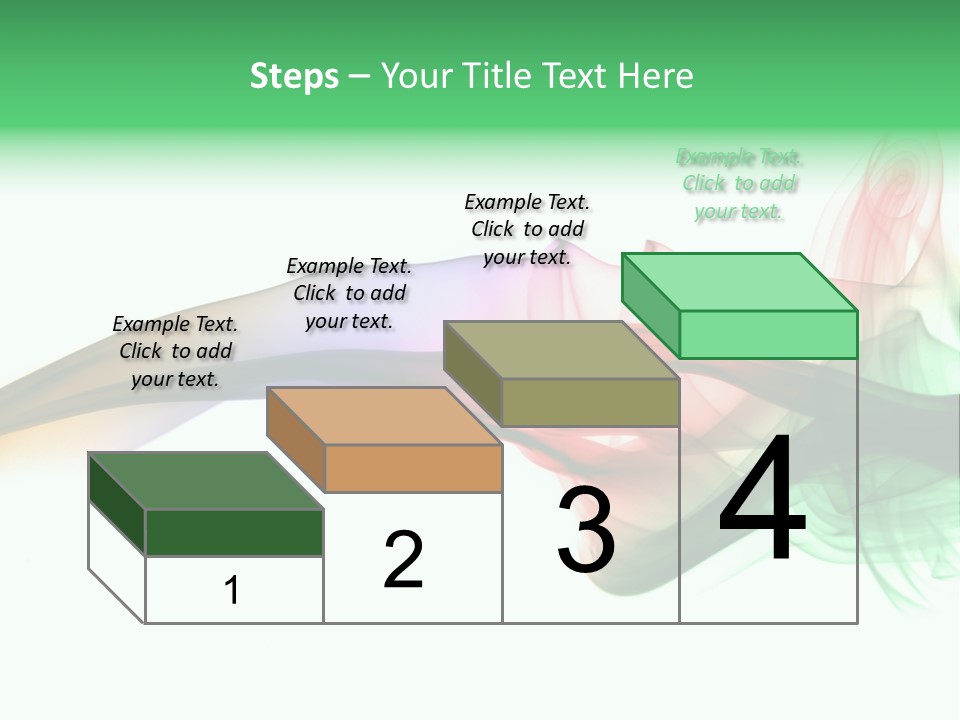 Color Pattern Background PowerPoint Template