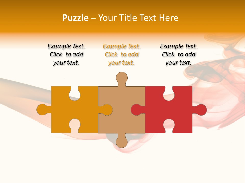 Contemplation Curve Fire PowerPoint Template