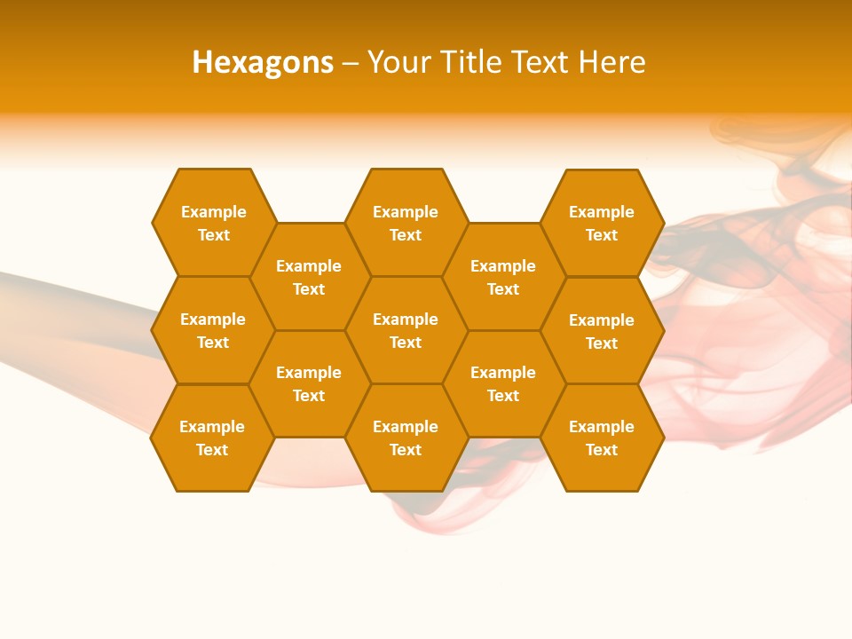 Contemplation Curve Fire PowerPoint Template
