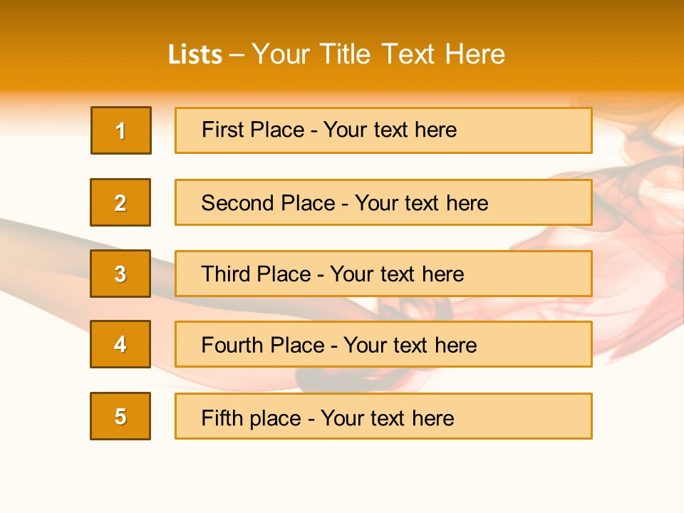 Contemplation Curve Fire PowerPoint Template