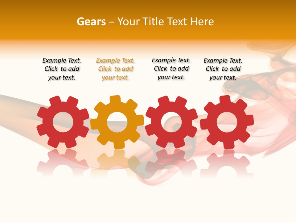 Contemplation Curve Fire PowerPoint Template