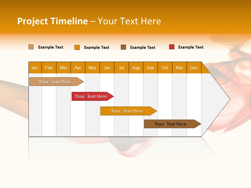 Contemplation Curve Fire PowerPoint Template