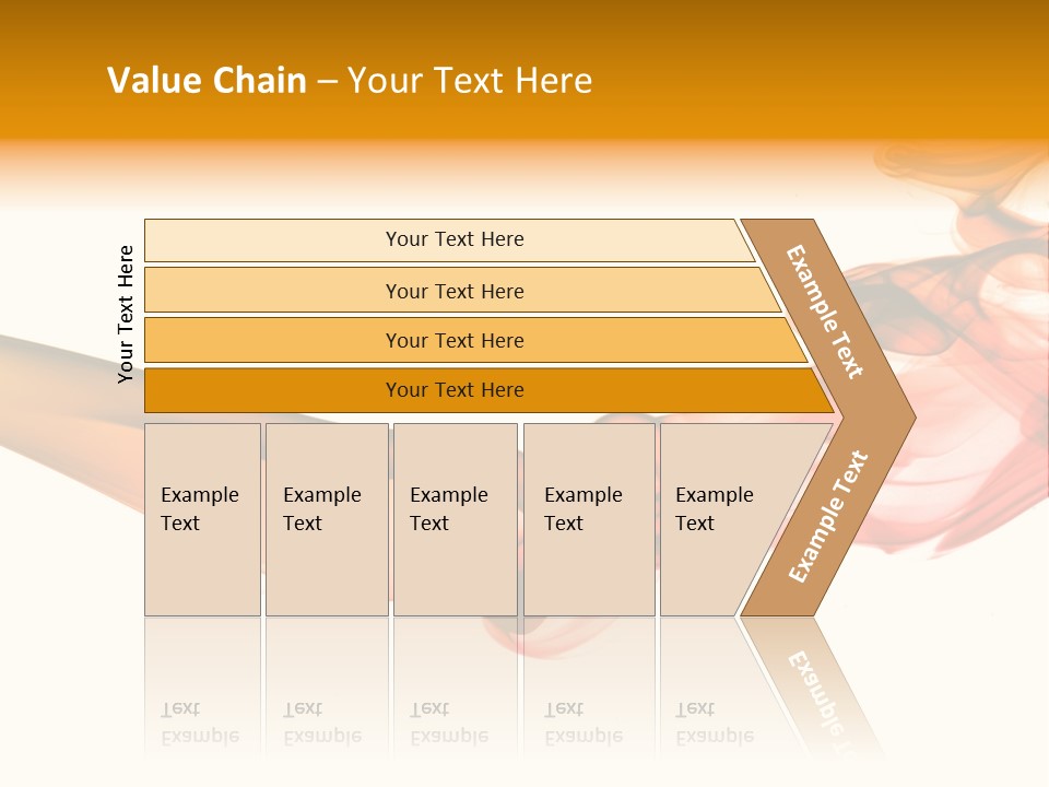 Contemplation Curve Fire PowerPoint Template