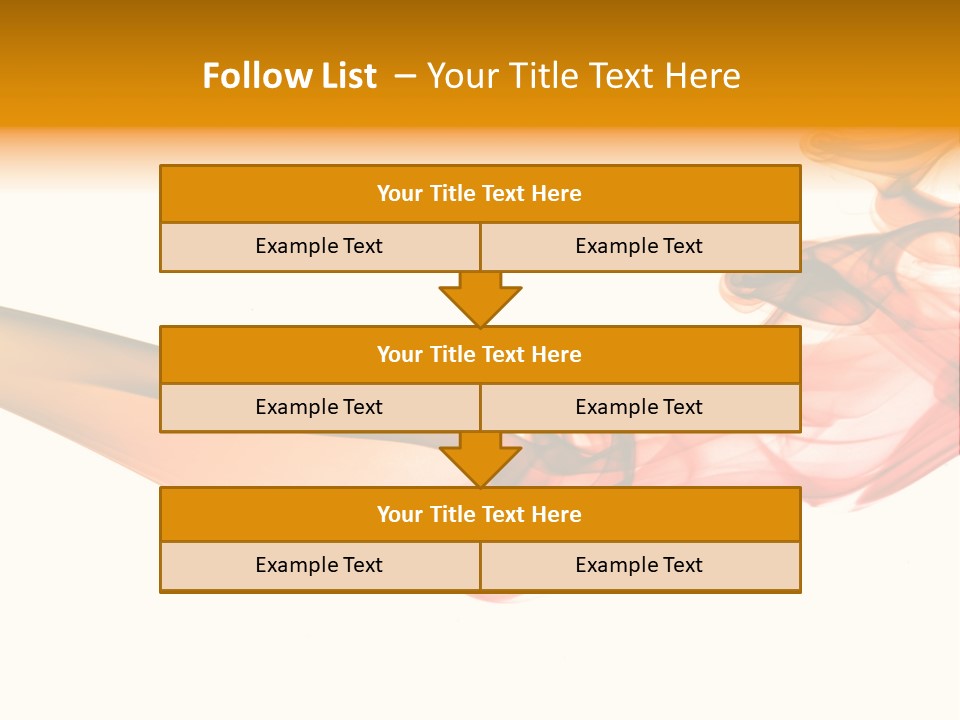 Contemplation Curve Fire PowerPoint Template