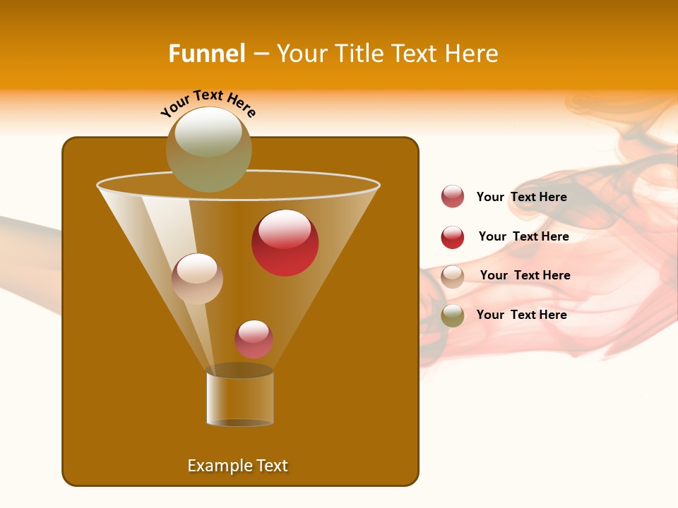 Contemplation Curve Fire PowerPoint Template