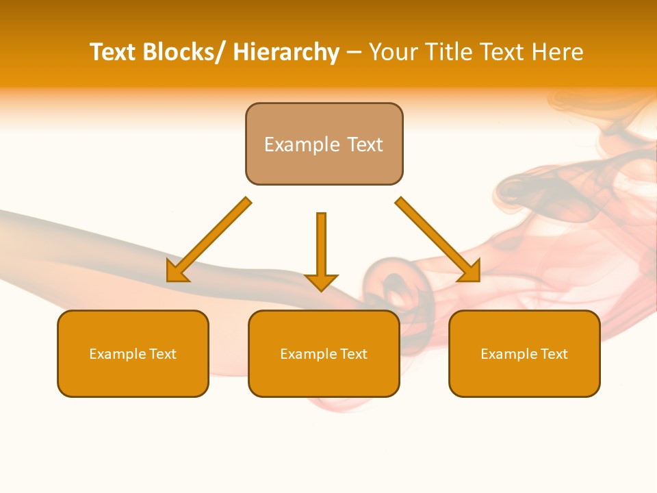 Contemplation Curve Fire PowerPoint Template