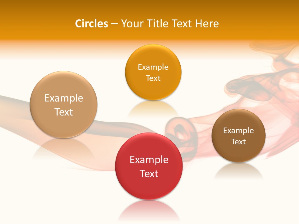 Contemplation Curve Fire PowerPoint Template