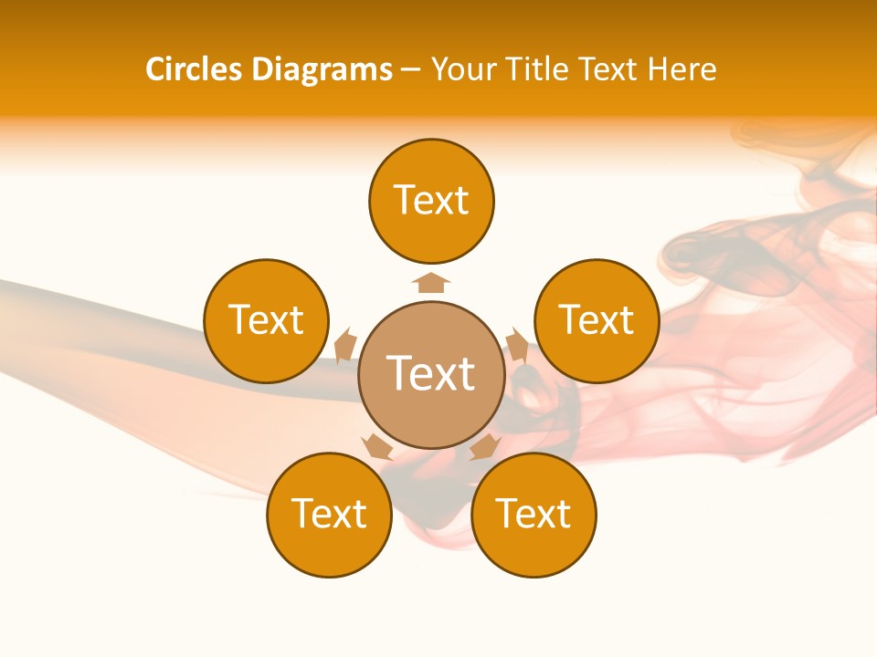 Contemplation Curve Fire PowerPoint Template