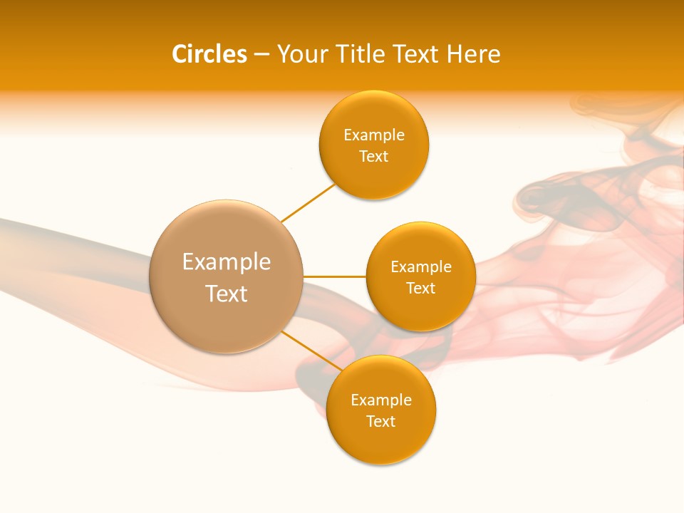 Contemplation Curve Fire PowerPoint Template