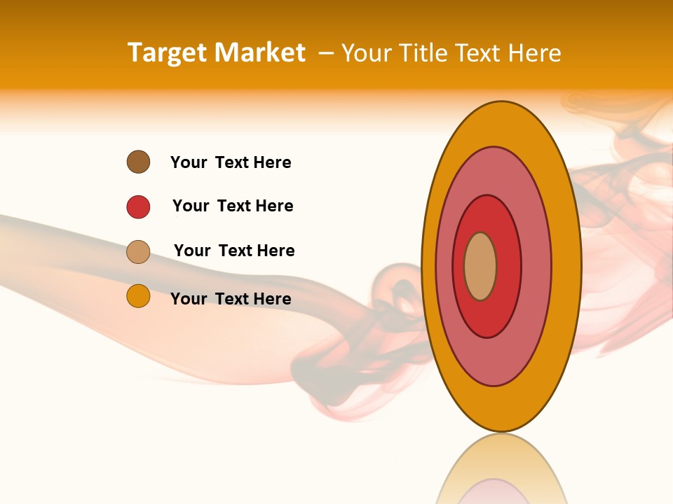 Contemplation Curve Fire PowerPoint Template