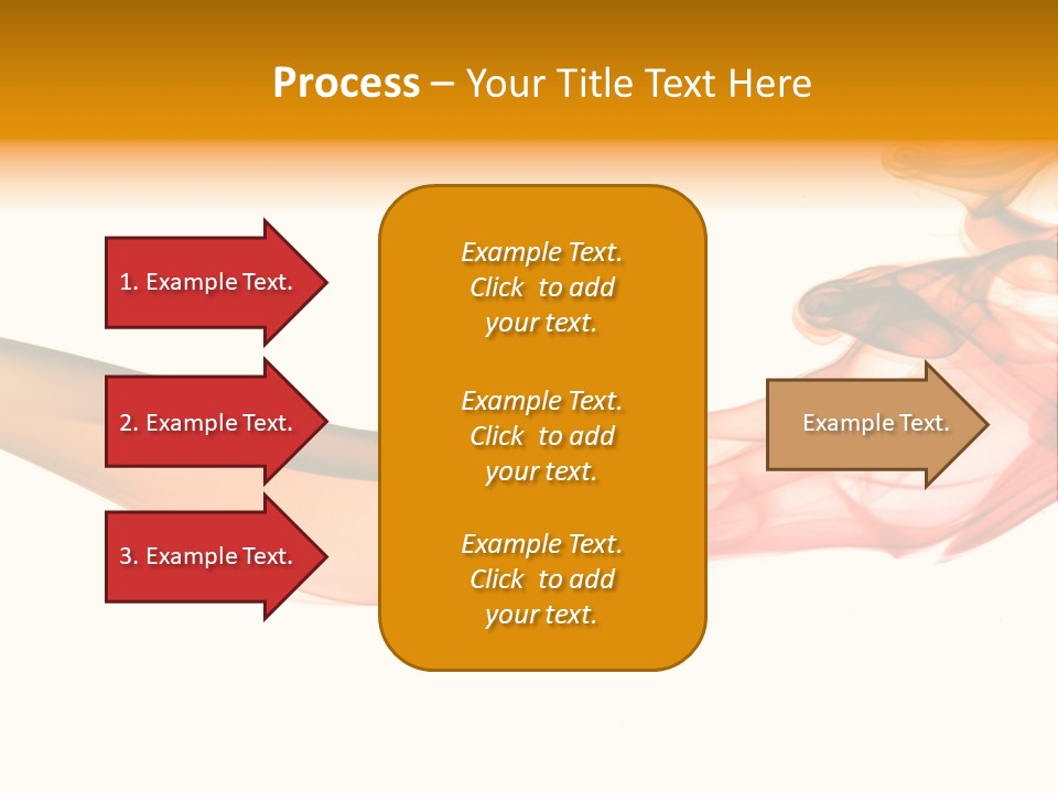 Contemplation Curve Fire PowerPoint Template