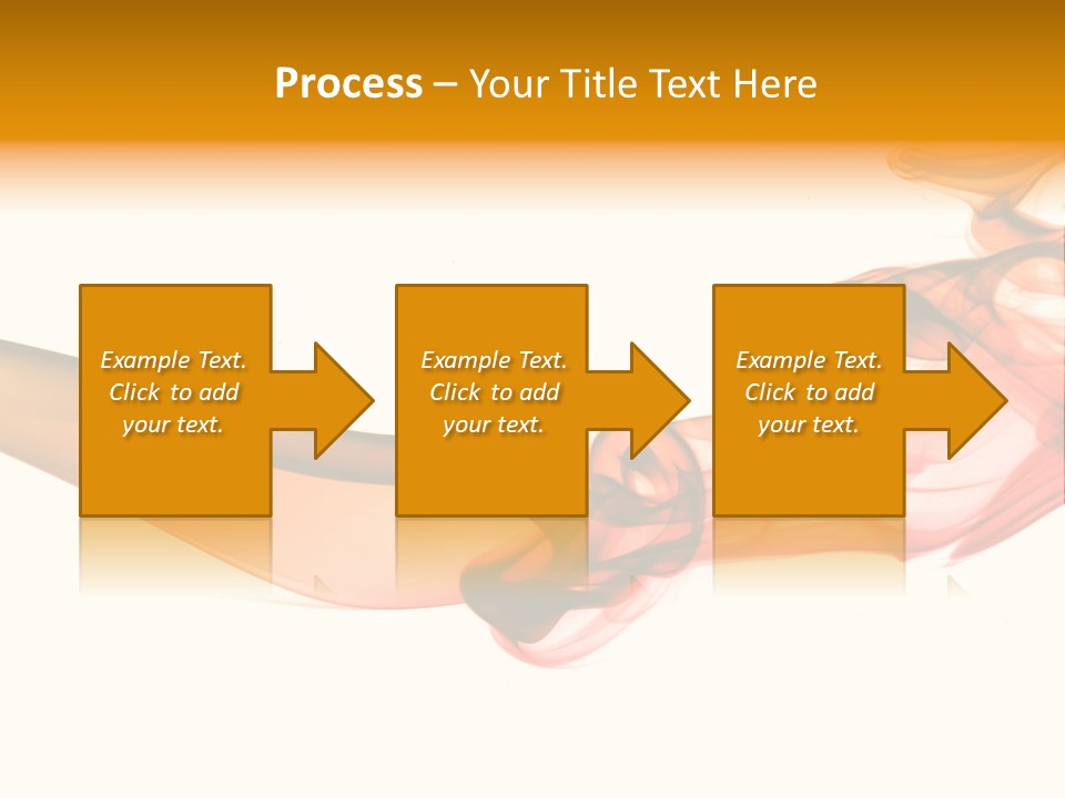 Contemplation Curve Fire PowerPoint Template