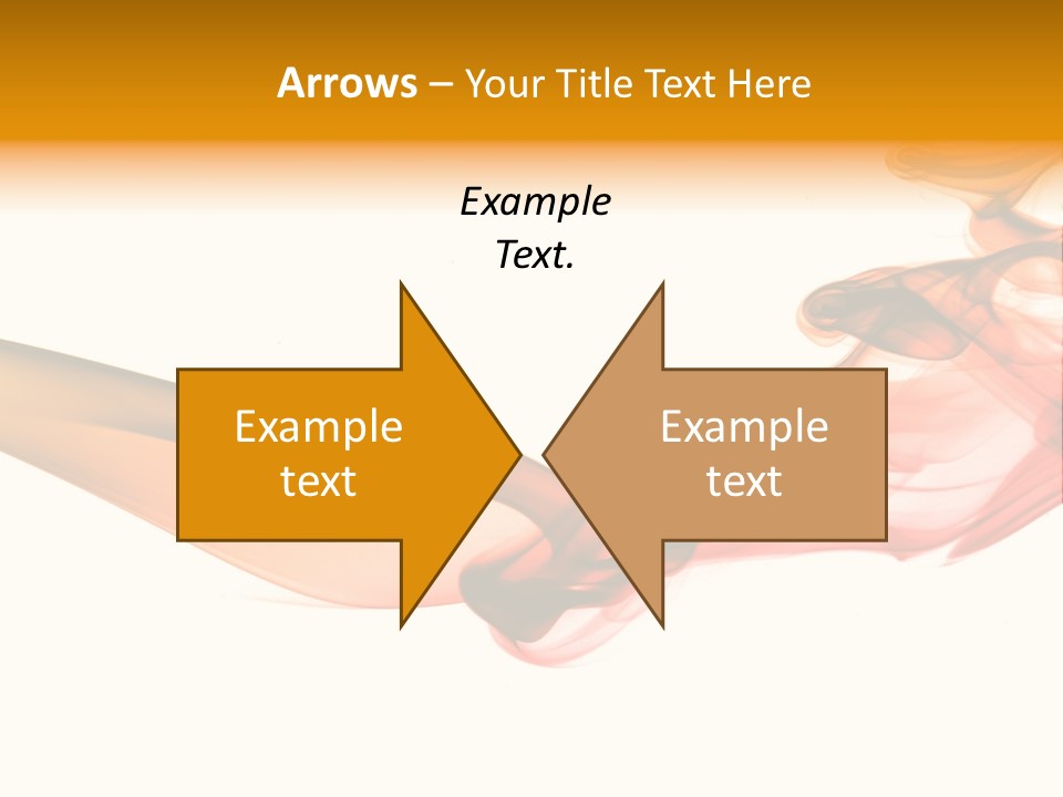 Contemplation Curve Fire PowerPoint Template