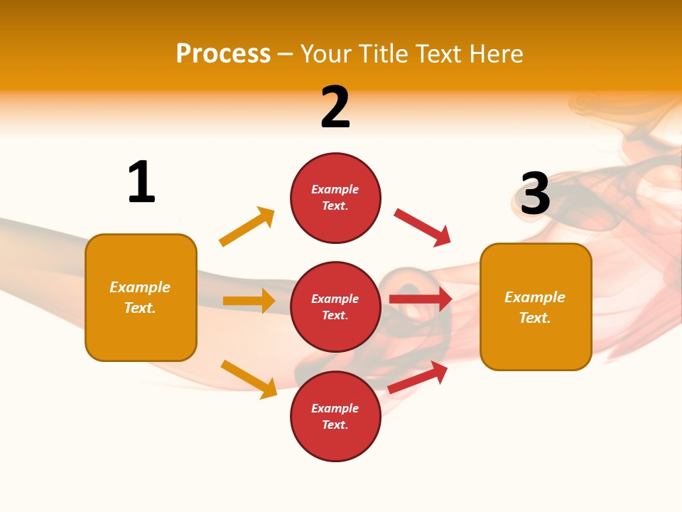 Contemplation Curve Fire PowerPoint Template